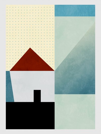 スペース・ブルー・ハウス 作： Ana Rut Bre