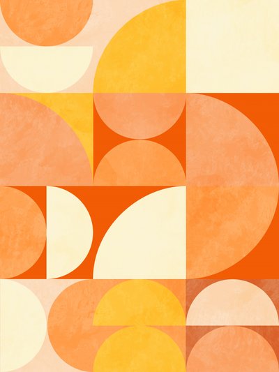 スプリング・ミッド・ラプソディ オレンジ 3 作： Ana Rut Bre