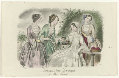 女性のジャーナル、カリフォルニア州。 1850: 4、ファヴァール通り 作： Anaïs Colin Toudouze