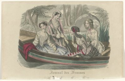 女性のジャーナル、カリフォルニア州。 1850年、第1546号 作： Anaïs Colin Toudouze