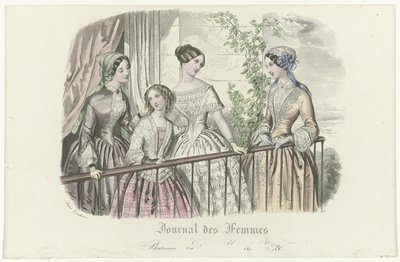 女性のジャーナル、カリフォルニア州。 1850年、第1614号 作： Anaïs Colin Toudouze
