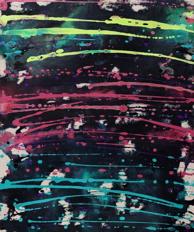 鮮やかなドリップライン 作： 