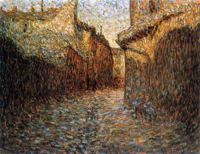 「パッセージ」、c1900-1930 作： Anatole Eugene Hillairet