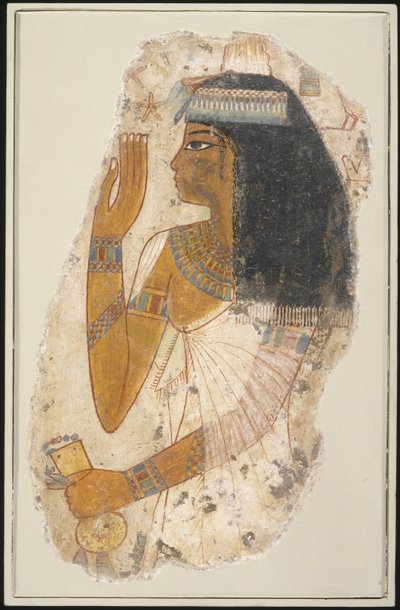 テベのネバムンの母テプ、紀元前1390年から1353年頃 作： Ancient Egypt