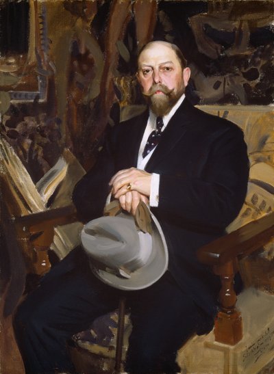 ヒューゴ・ライジンガー、1907年。 作： Anders Leonard Zorn