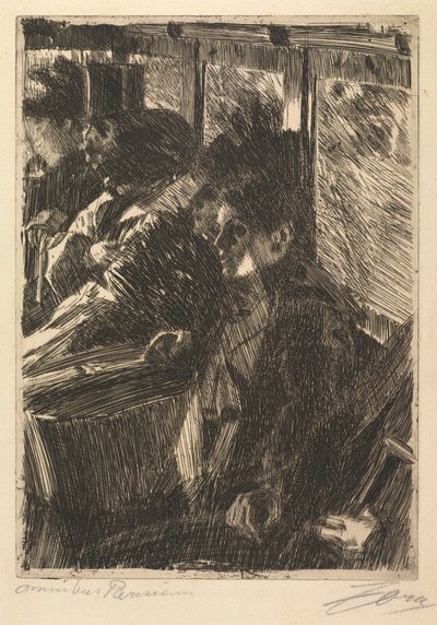 すべて、1892年。 作： Anders Leonard Zorn