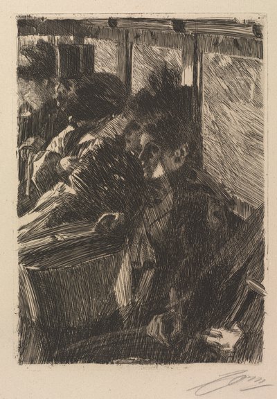 すべて、1892年。 作： Anders Leonard Zorn