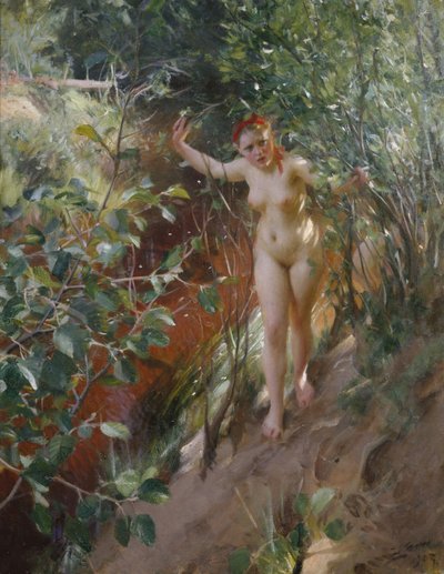 赤い砂 作： Anders Leonard Zorn