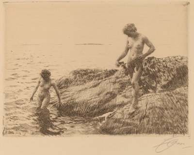 シーワード スケリーズ、1913 年。 作： Anders Leonard Zorn