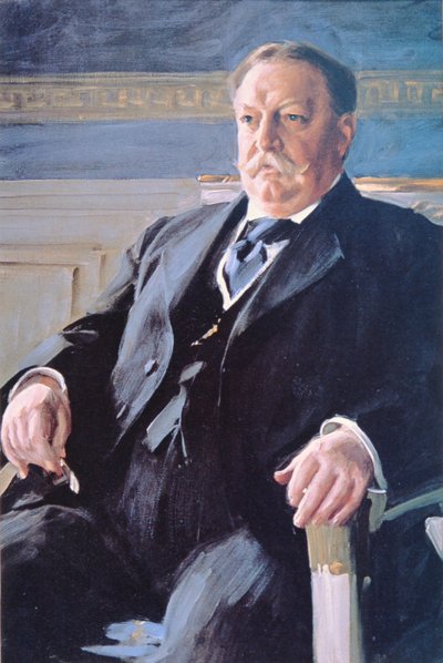 ウィリアム・H・タフト（1857-1930）（カラーリトグラフ 作： Anders Leonard Zorn
