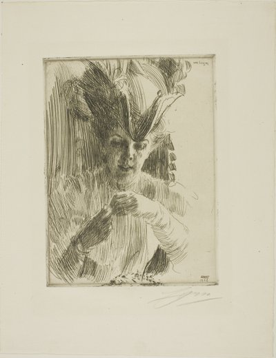指輪 作： Anders Leonard Zorn