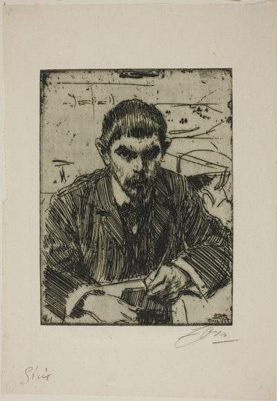アルバート・エングストロム 作： Anders Zorn