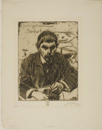 アルバート・エングストロム 作： Anders Zorn