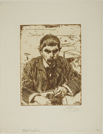 アルバート・エングストロム 作： Anders Leonard Zorn