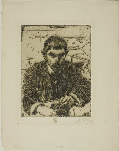 アルバート・エングストロム 作： Anders Leonard Zorn