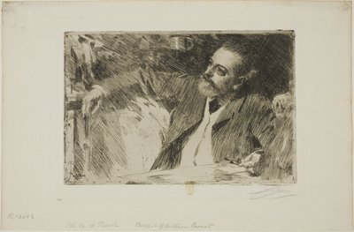 アントニン・プルースト 作： Anders Leonard Zorn