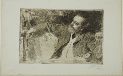 アントニン・プルースト 作： Anders Leonard Zorn