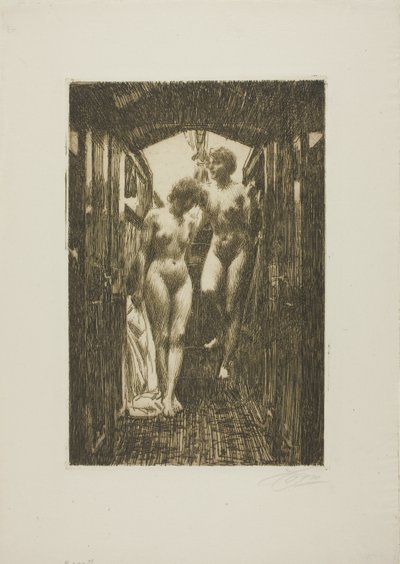 キャビン 作： Anders Leonard Zorn