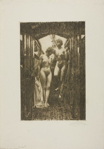 キャビン 作： Anders Leonard Zorn