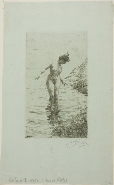 水の輪 II 作： Anders Zorn