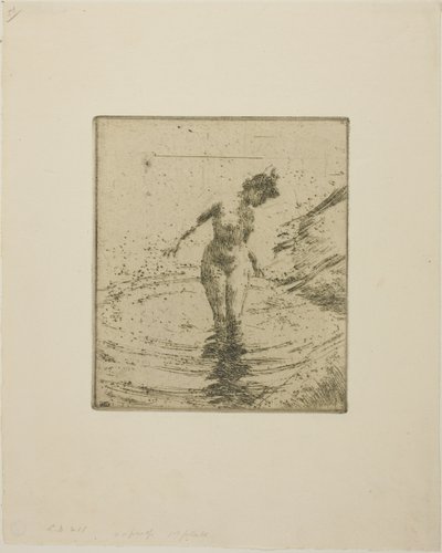 水の輪 I 作： Anders Zorn