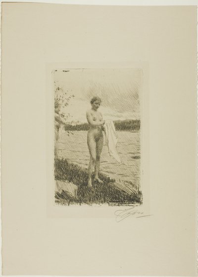 ダル川 作： Anders Leonard Zorn