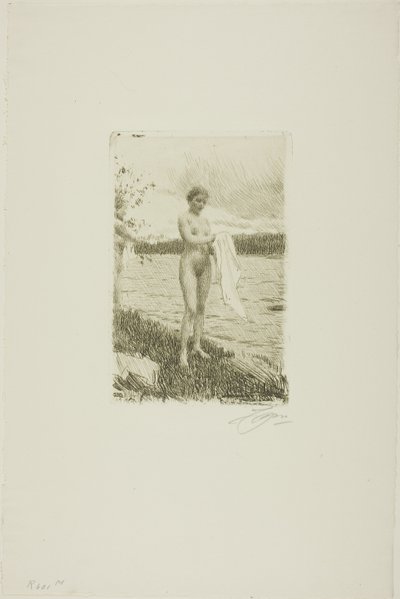 ダル川 作： Anders Leonard Zorn