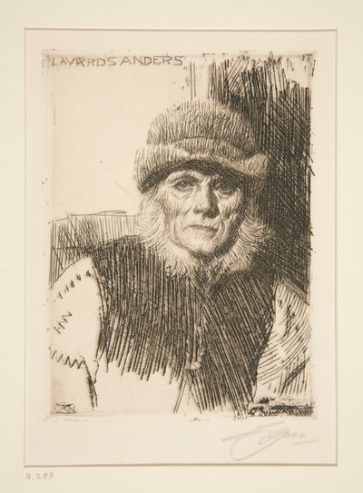 ダレカルの農民 作： Anders Leonard Zorn