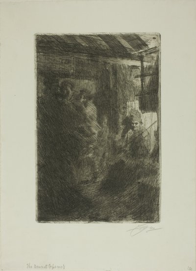 ゴプスモアで踊る 作： Anders Leonard Zorn
