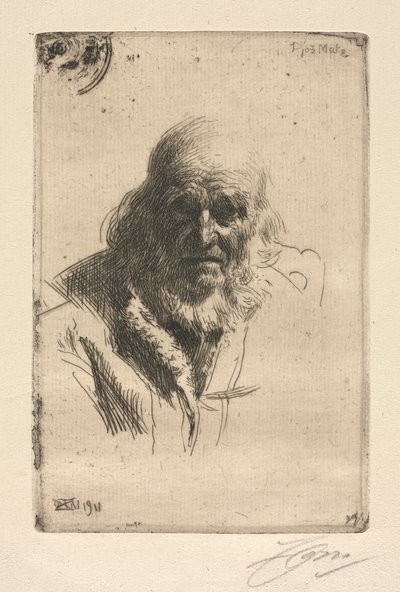 ジョス・マッツ 作： Anders Leonard Zorn