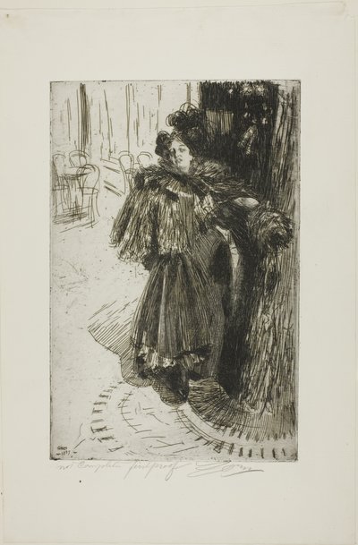 エフェ ド ニュイ III 作： Anders Leonard Zorn