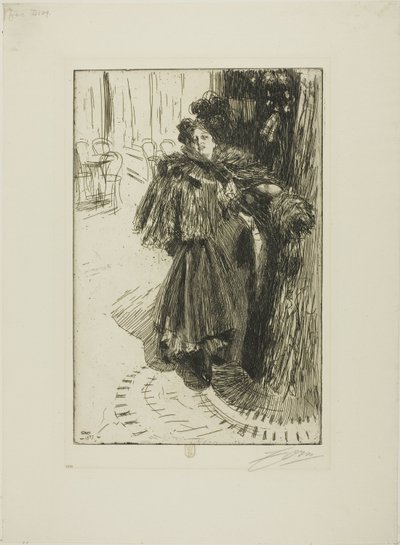 エフェ ド ニュイ III 作： Anders Leonard Zorn