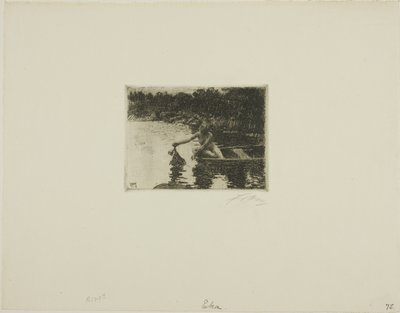 に 作： Anders Leonard Zorn