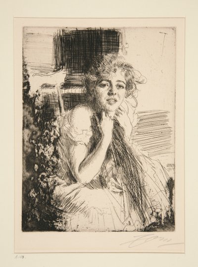 エマ・ラスムッセン 作： Anders Leonard Zorn