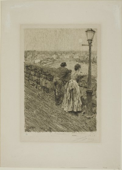 セント・アイヴスの漁師 作： Anders Leonard Zorn