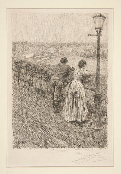 セント・アイヴスの漁師 作： Anders Leonard Zorn
