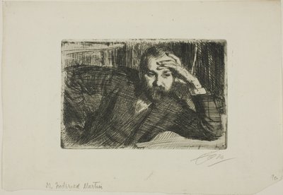 フレドリック・マーティン 作： Anders Leonard Zorn
