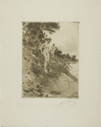 恐ろしかった 作： Anders Leonard Zorn
