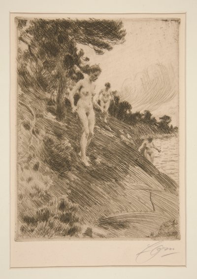 恐ろしかった 作： Anders Leonard Zorn