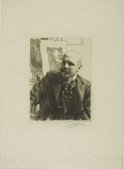 ローゼンのジョージ 作： Anders Leonard Zorn