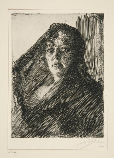 ゲルダ・ランデクイスト 作： Anders Leonard Zorn
