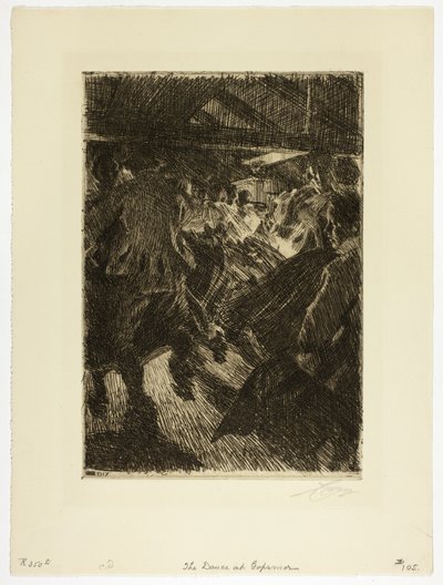 ゴプスモア コテージ 作： Anders Leonard Zorn