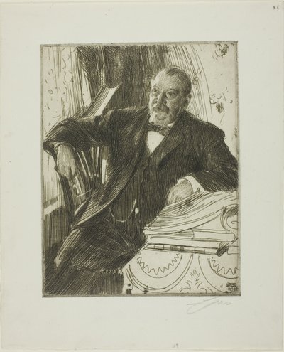 グローバー クリーブランド II 作： Anders Leonard Zorn