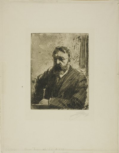 ヒューゴ・ティーガーシェールド 作： Anders Leonard Zorn