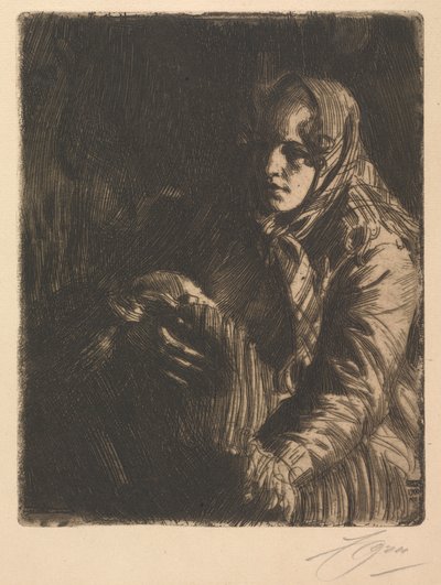マドンナ 作： Anders Leonard Zorn