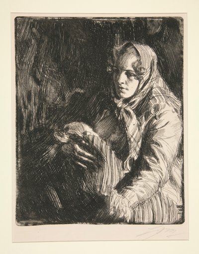 マドンナ 作： Anders Leonard Zorn