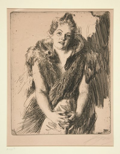 Maja Von Heijne (Monc Ljunglor) 作： Anders Leonard Zorn
