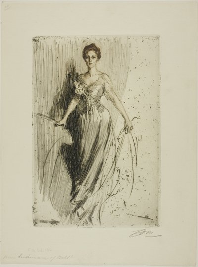 ミス・ラーマン 作： Anders Leonard Zorn
