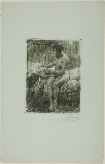 モデルの読み方 作： Anders Leonard Zorn