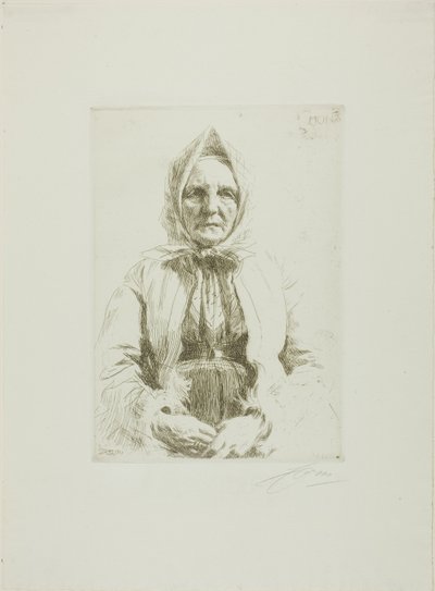 モナ 作： Anders Leonard Zorn